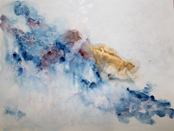 Easy and Dreamlike -- gouache on paper . 11x14 . 2012 . $200 Easy and Dreamlike