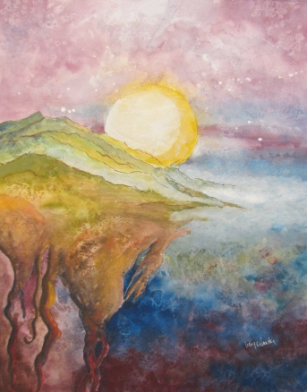 Elemental -- gouache on paper . 11x14 . 2011 . $200 Elemental